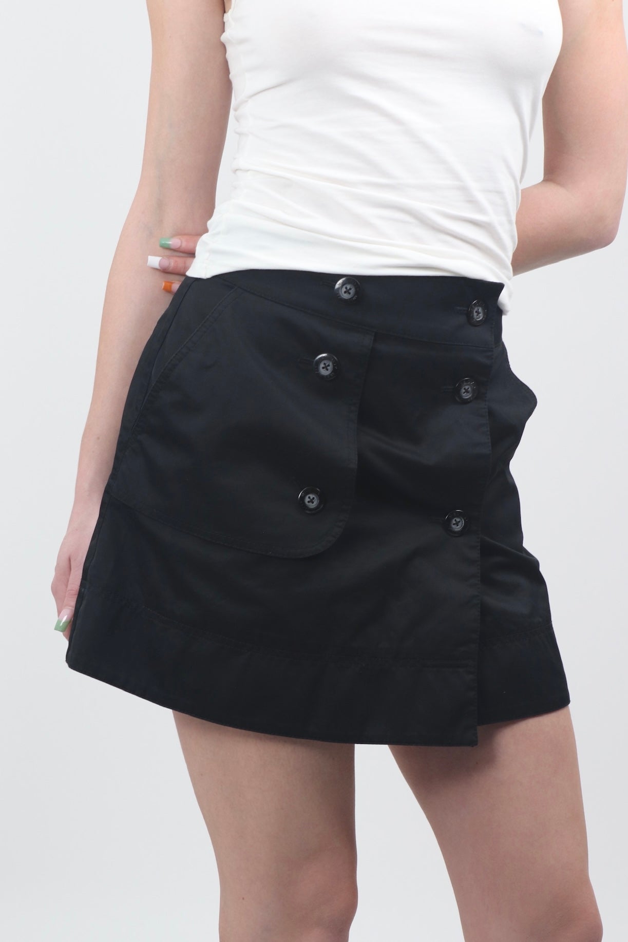 Miss Sixty Button Up Skirt