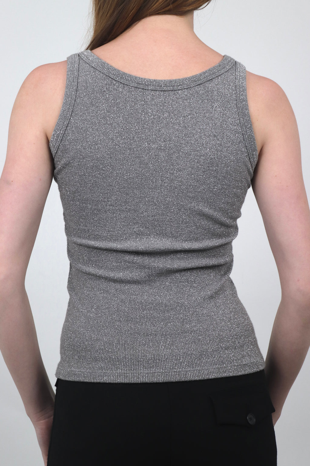 Dark Grey Glittery Tank