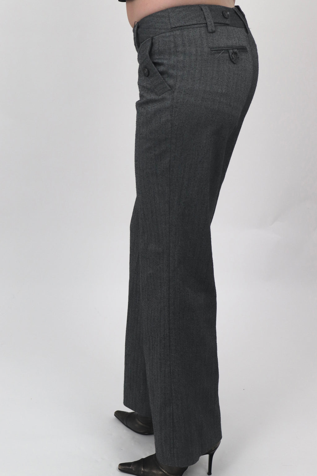 Clockhouse Grey Suit Trousers