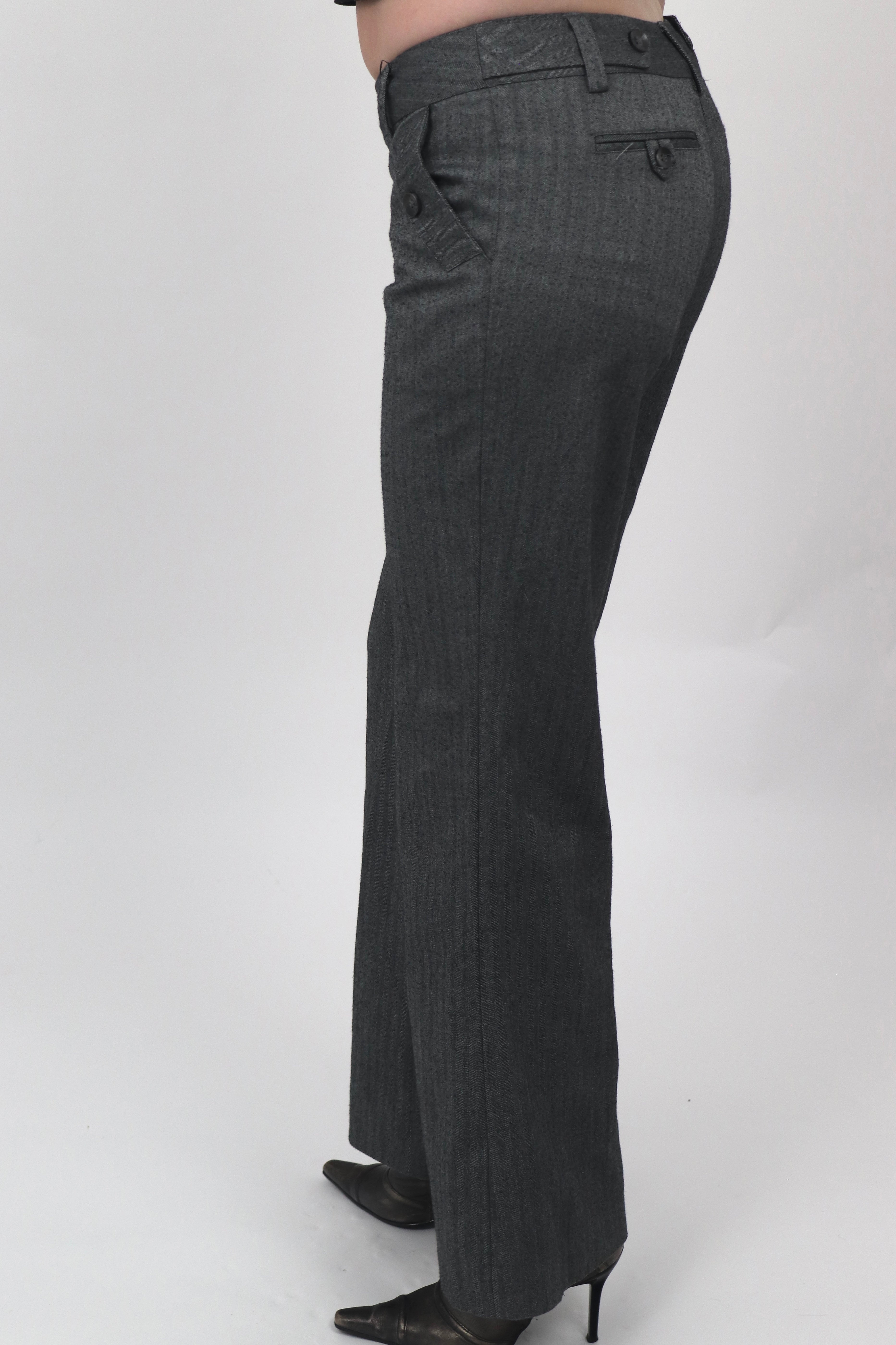 Clockhouse Grey Suit Trousers