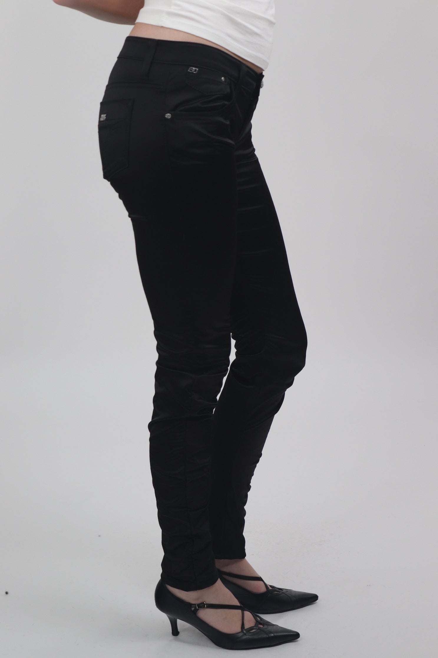 Miss Sixty Ruched Slim Fit Trousers