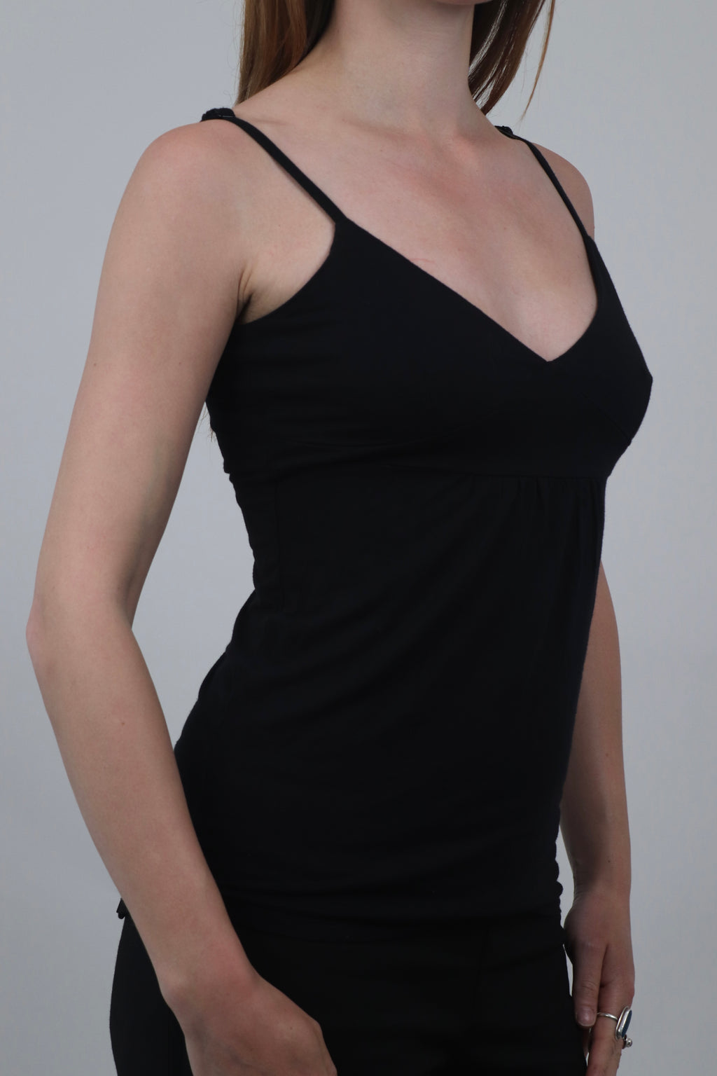 Ichi Black Cami Top