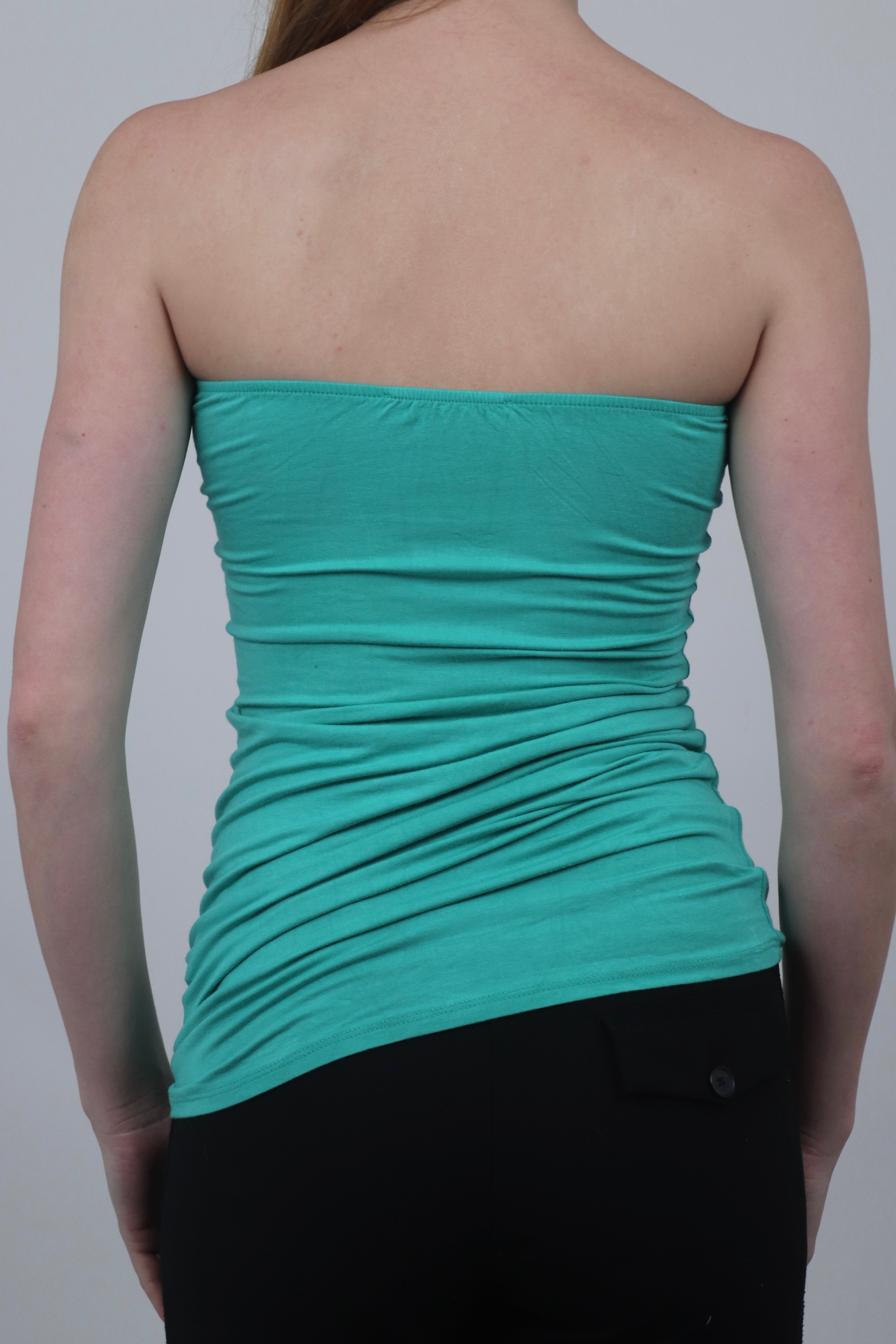 Turquoise Bandeau Top