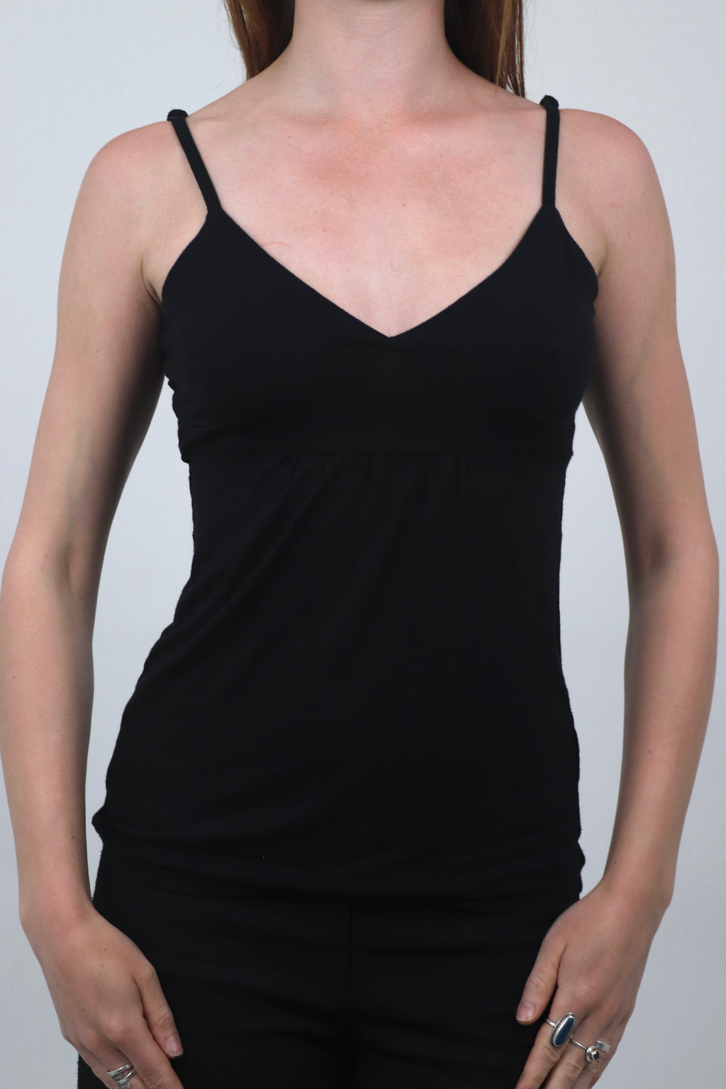 Ichi Black Cami Top