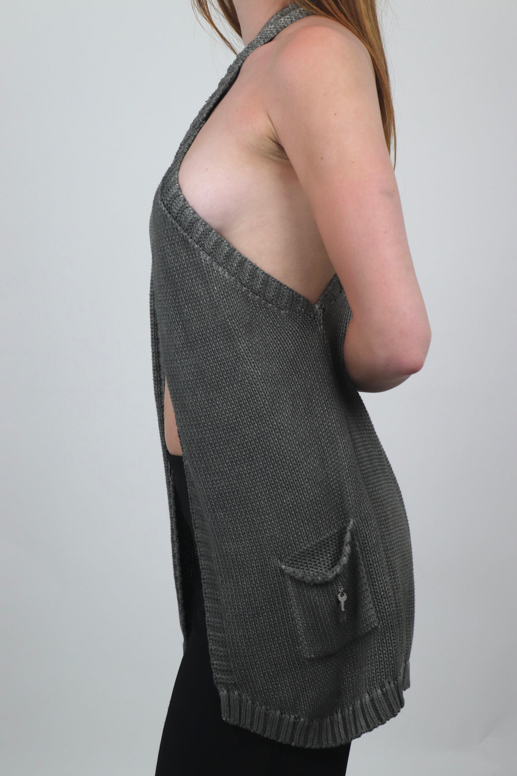 Cop Copine Knit Crossover Gilet