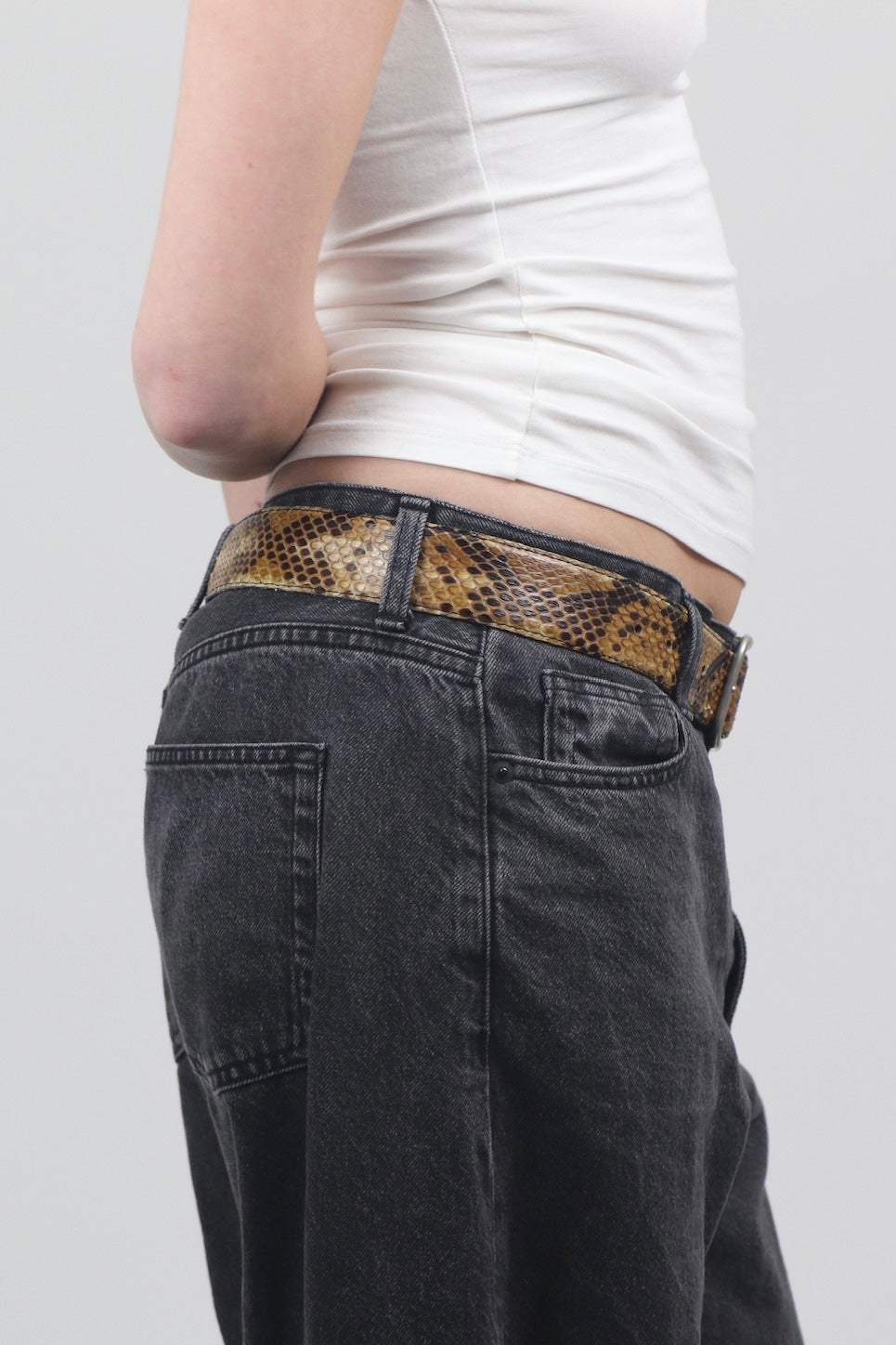 JDC Python Skin Belt