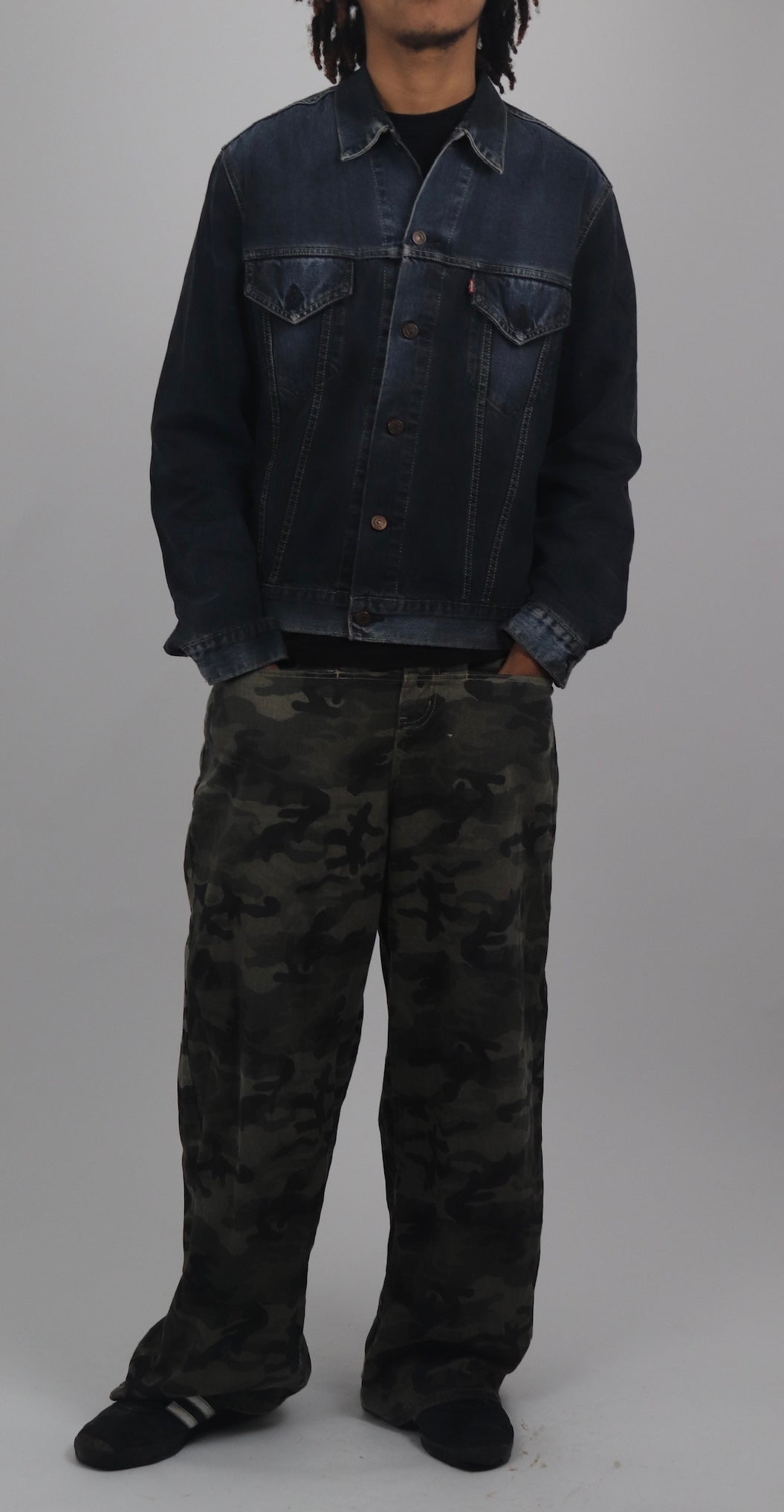 Levi's Navy Washed Denim Jacket