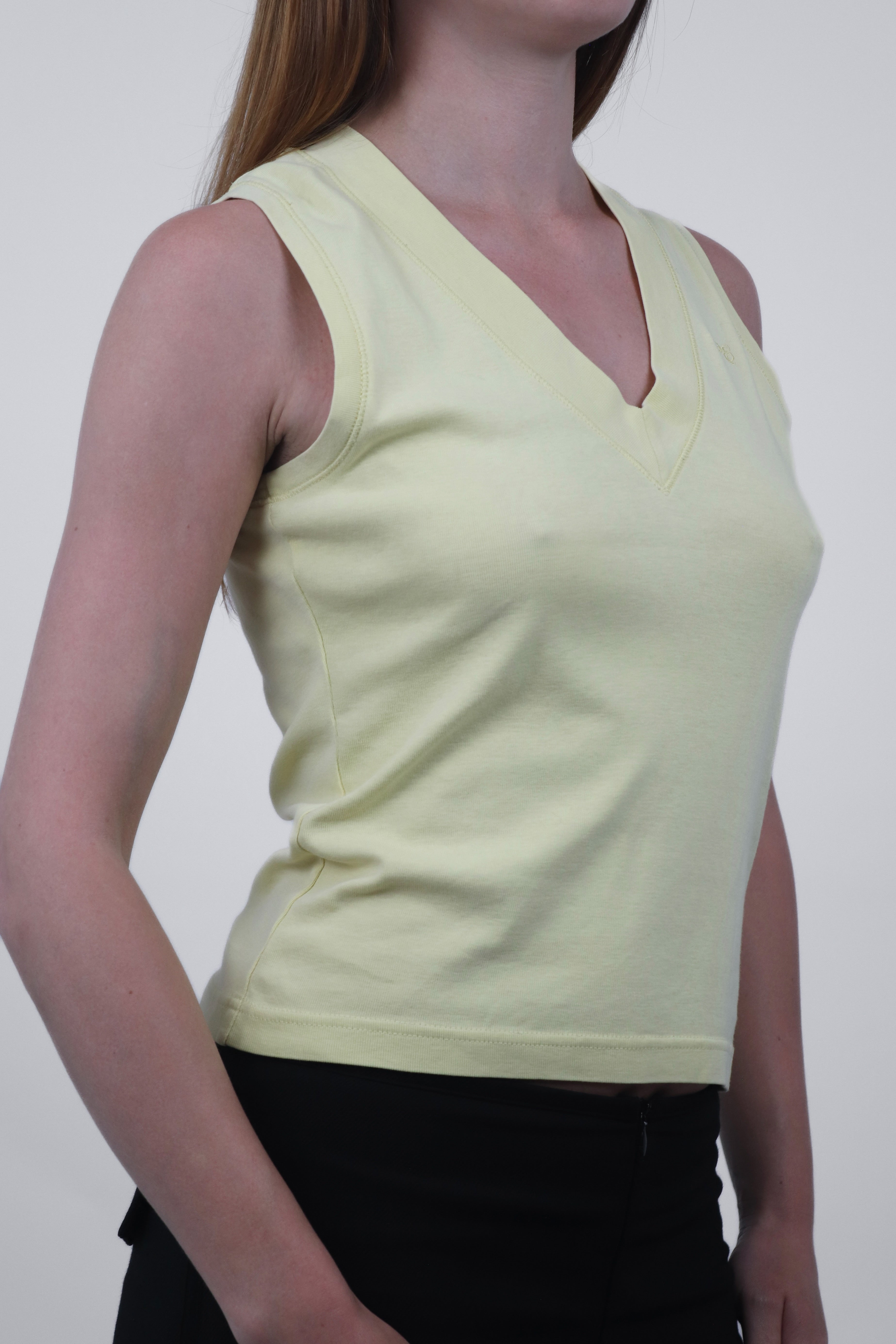 Pale Yellow Esprit Vest Top