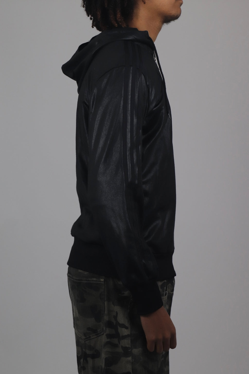 Black Hooded Chile 62 Adidas Jacket