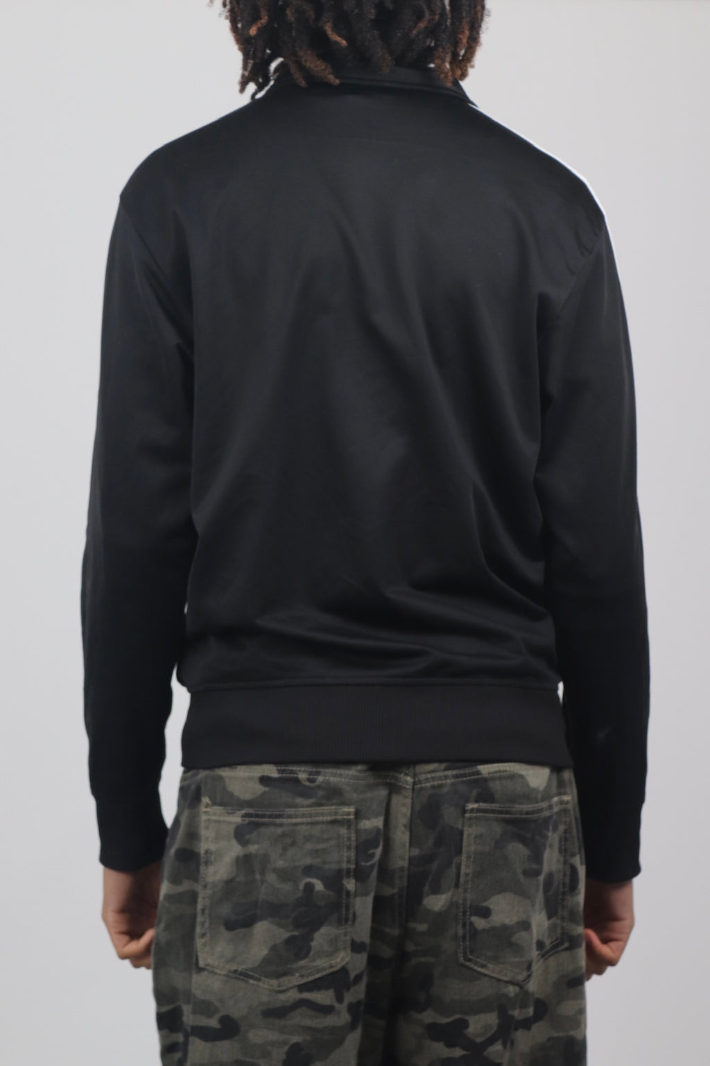 Black And White Adidas Originals Track Jacket