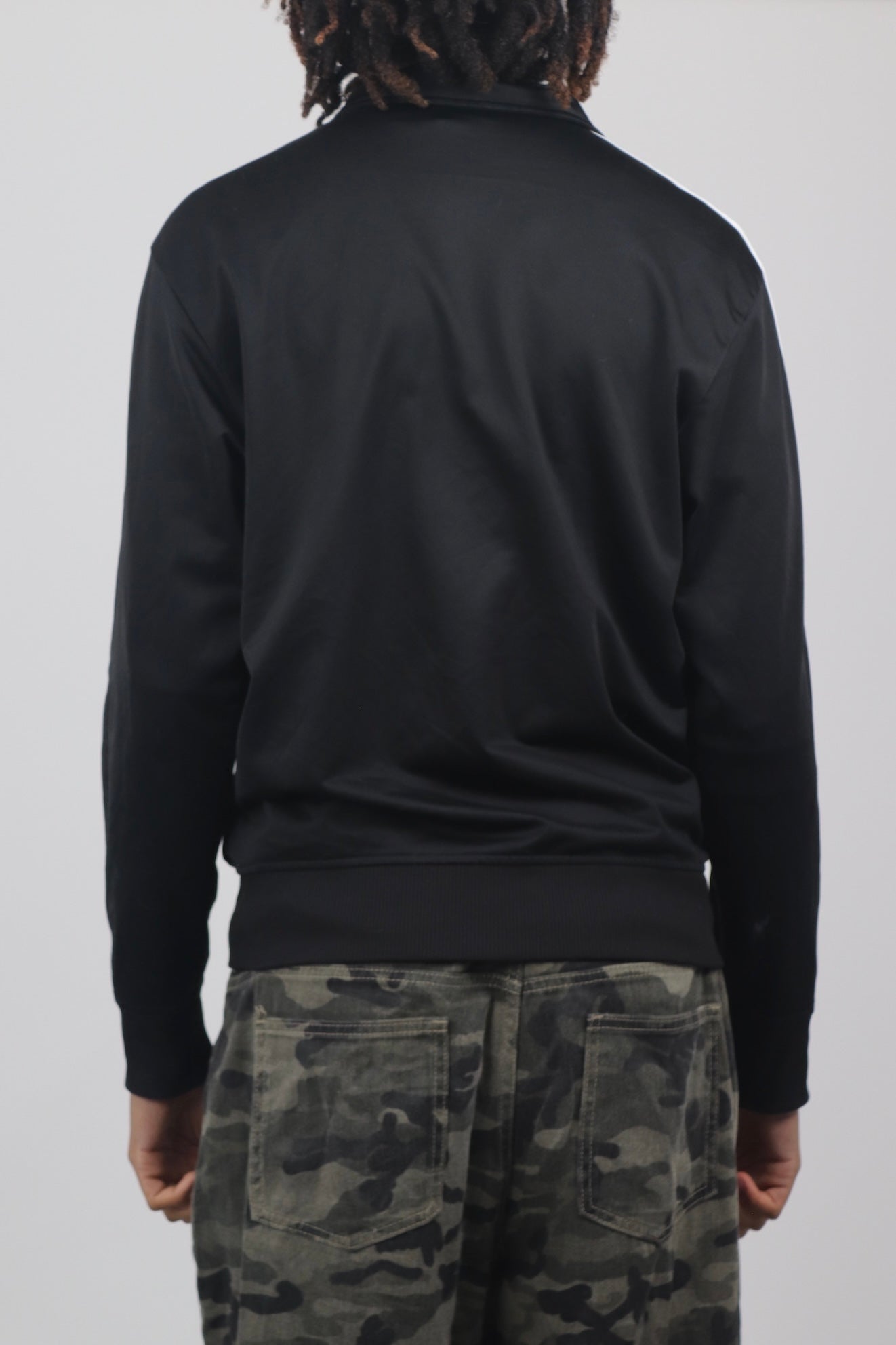 Black And White Adidas Originals Track Jacket