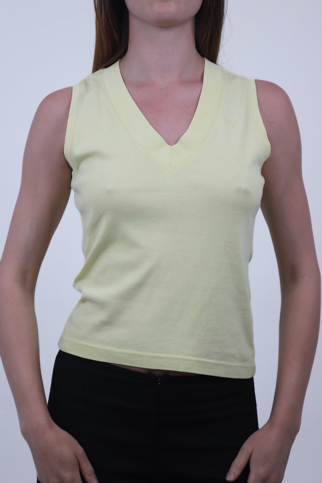 Pale Yellow Esprit Vest Top