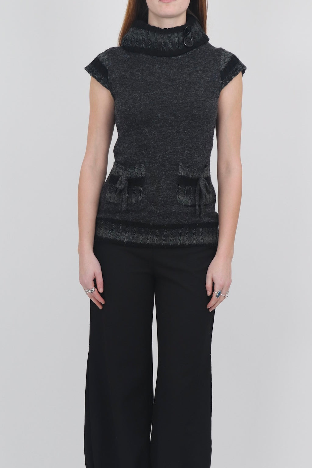Gemello Collezione Roll Neck Short-Sleeve Jumper