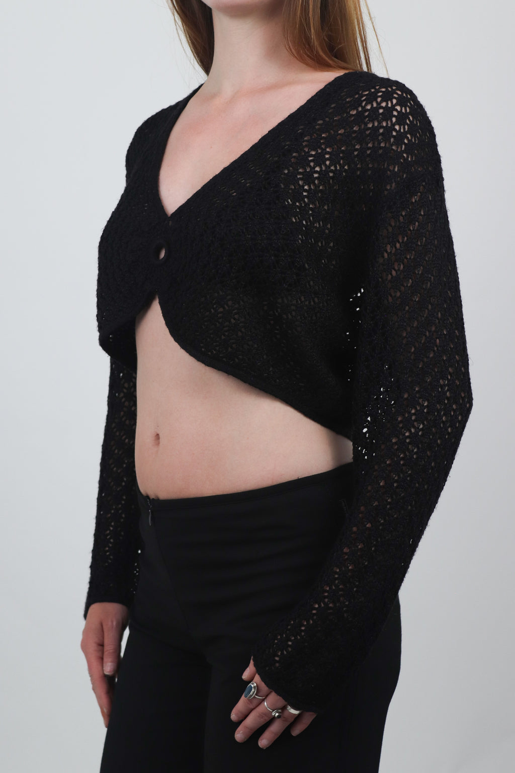 Crochet Cropped Jumper